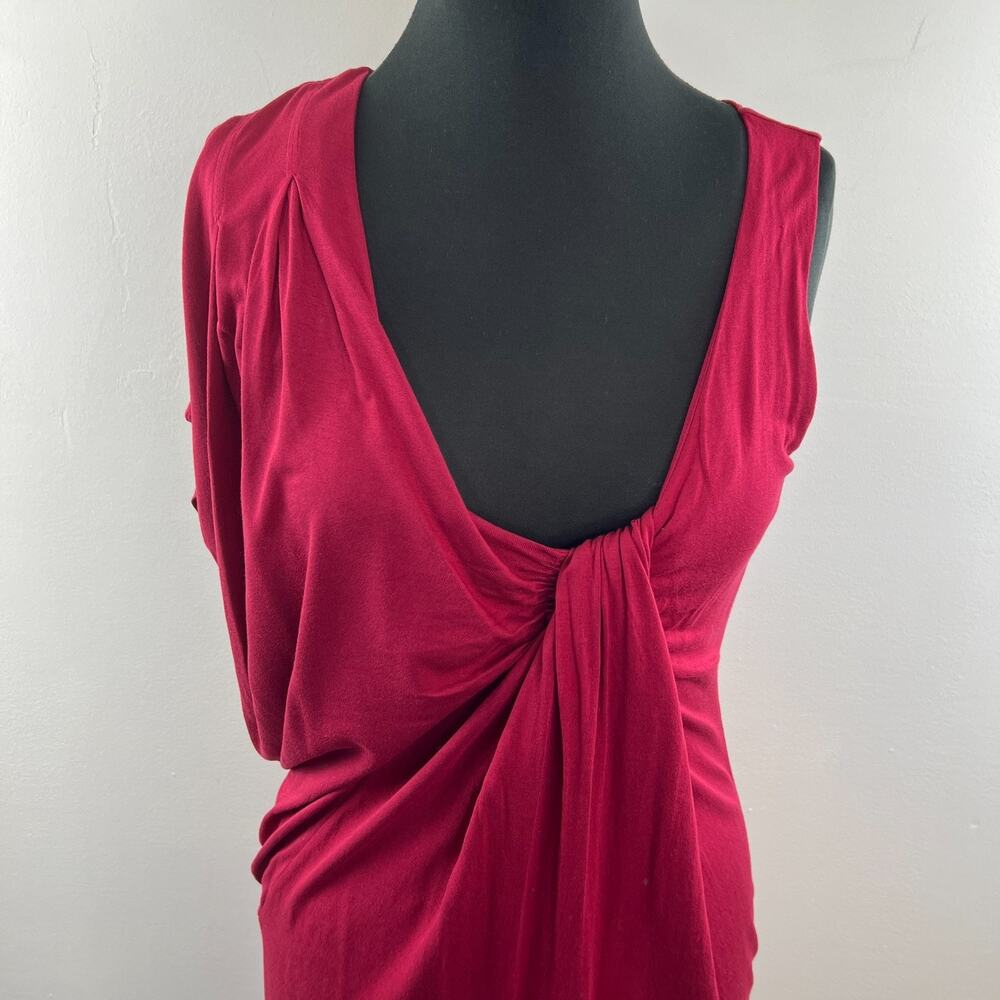 French Connection Raspberry Pink Red Drape Mini C… - image 5